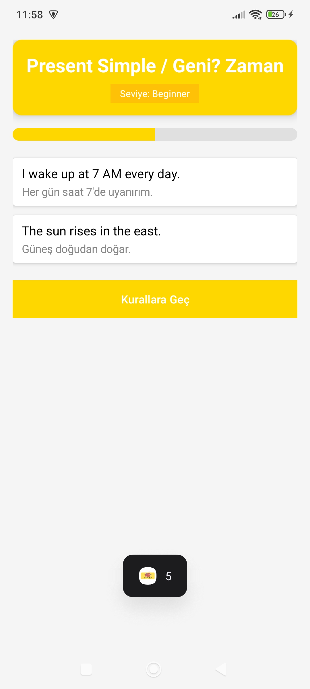 Lingoworm App Grammar